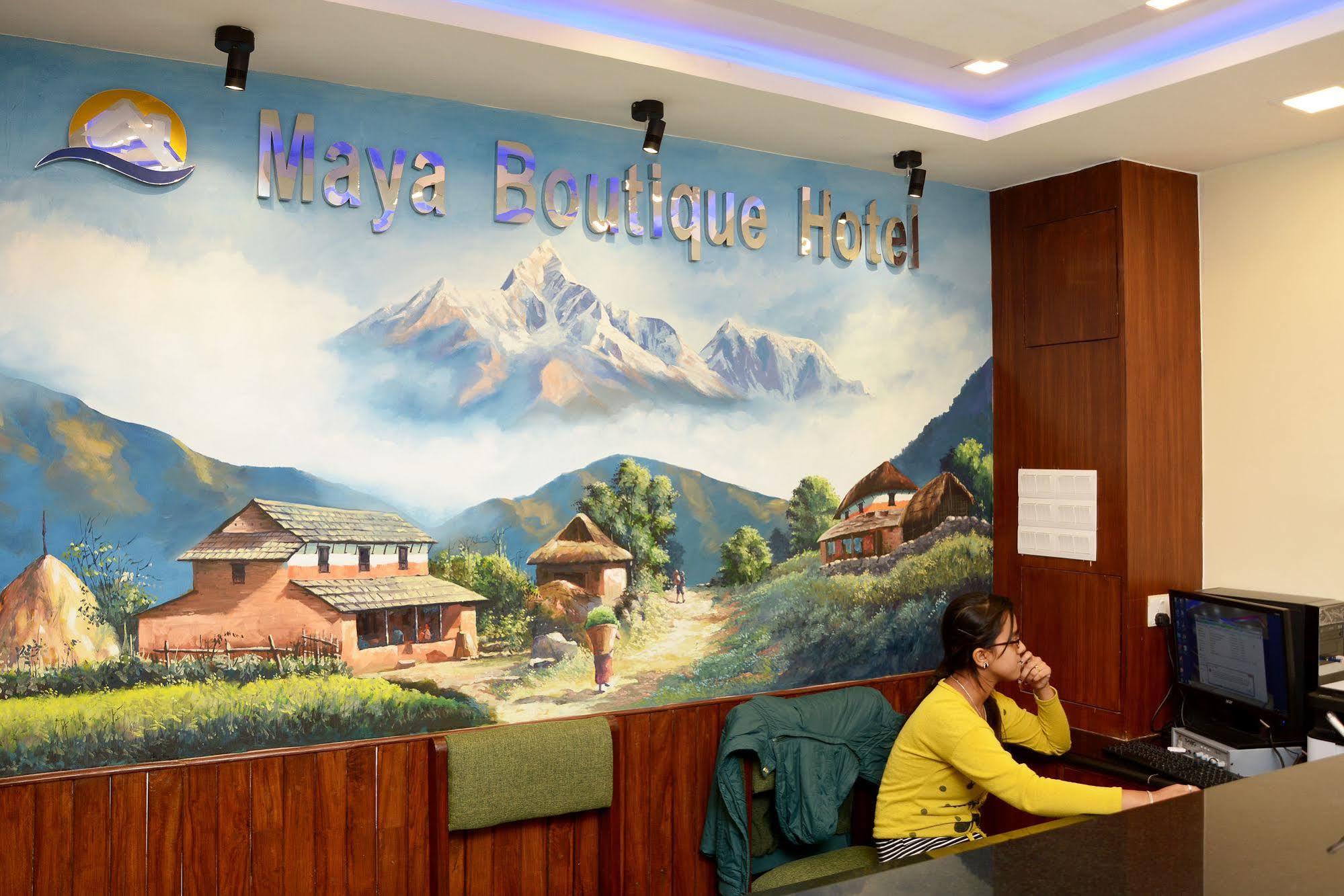 Maya Boutique Hotel Kathmandu Luaran gambar